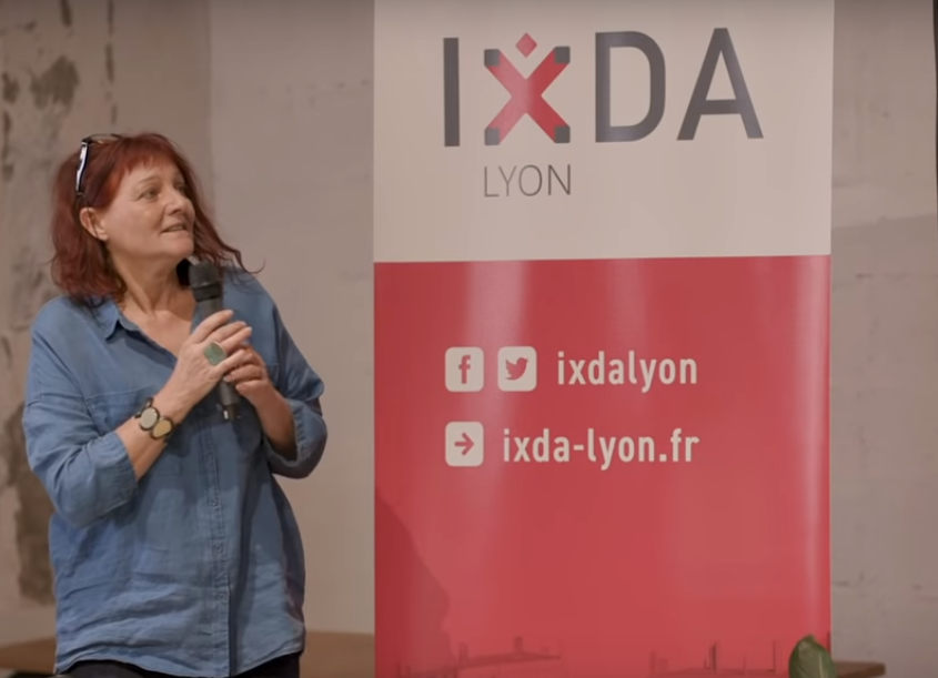 Véronique Lapierre était présente à Lyon en septembre pour une conférence sur l'inclusion dans le design.